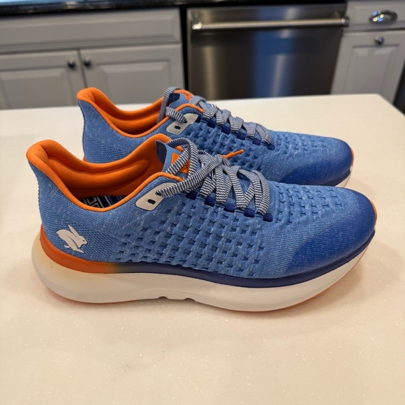 RABBIT Men’s Dream Chaser NYC Running Shoes Blue Orange Accents Sz 10M NIB main image 14